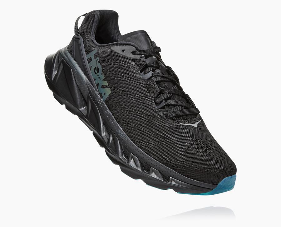 Hoka One One Elevon 2 Löparskor Herr - Svarta - PUFQK-2018